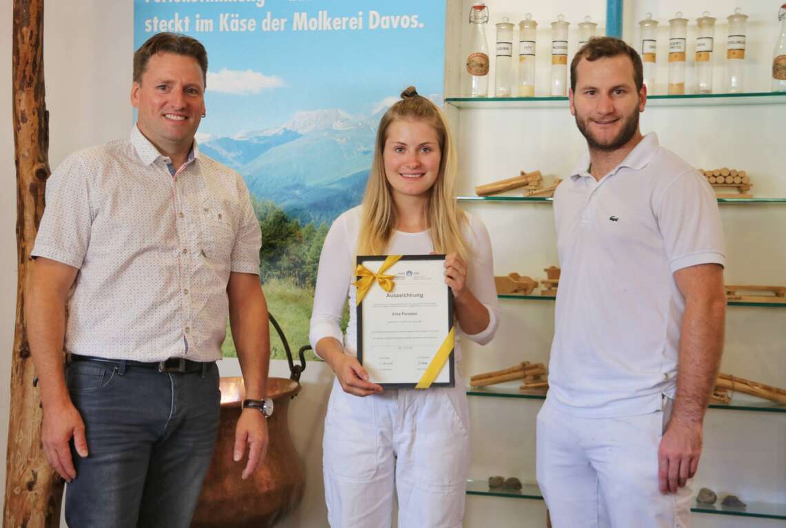 Irina Perreten, Milchtechnologin EFZ