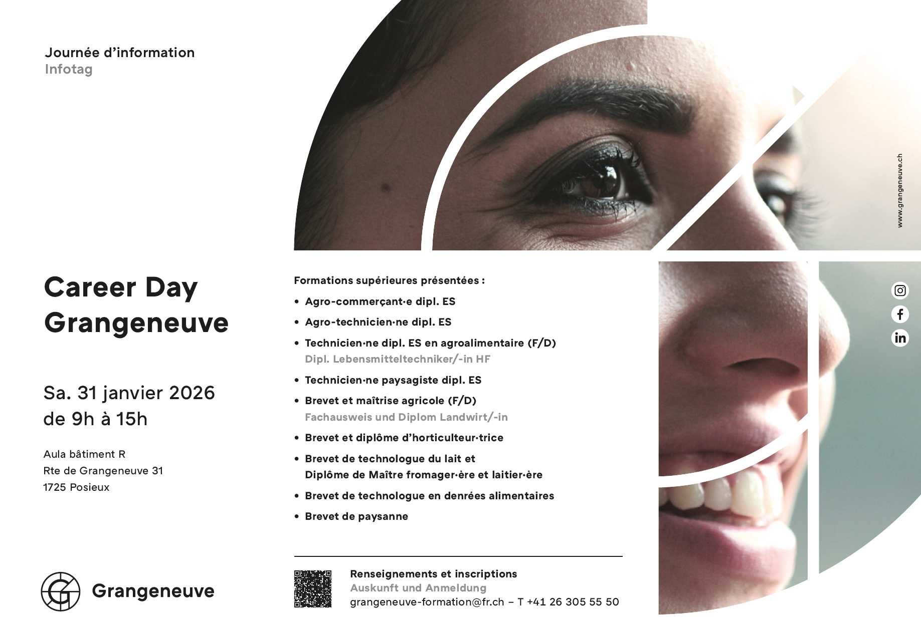 Career Day Grangeneuve - 31. Januar 2026